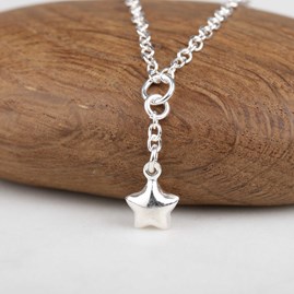 Anklet With Silver Star Charm