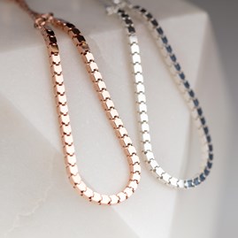 Box Chain Slider Bracelet Box Chain Slider Bracelet