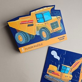 36pc Floor Jigsaw Puzzle - Construction Zone 36pc Floor Jigsaw Puzzle - Construction Zone