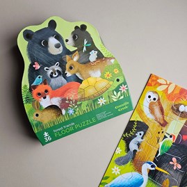 36pc Floor Jigsaw Puzzle - Forest Friends
