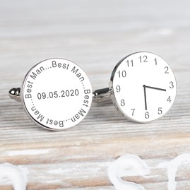 Personalised Wedding Cufflinks For The Best Man Wedding Accessories For Men Wedding Jewellery For Men Personalised Wedding Cufflink For The Best Man