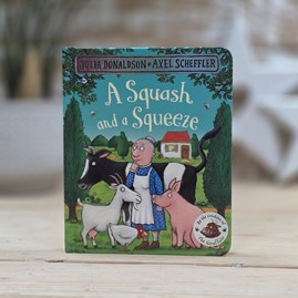 Children's Story Book Hardback Board Books Squash and a Squeeze Julia Donaldson Axel Scheffler