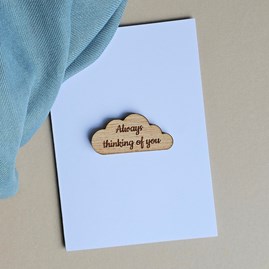 Wooden Sentiment Token Wooden Keepsake Gift Sentiment Gifts Sentiment Greetings Card