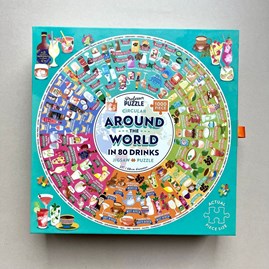Around The World In 80 Drinks 1000 Piece Jigsaw Puzzle Around The World In 80 Drinks 1000 Piece Jigsaw Puzzle