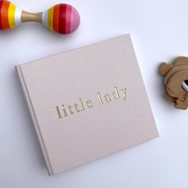 Bambino Linen 'Little Lady' Photo Album