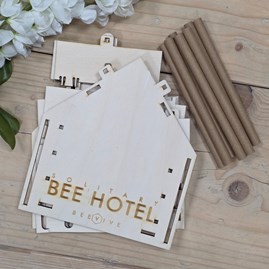 Bee Hotel Kit Wildlife Build Your Own Insect House Bumblebee House Gifts For Gardeners Birthday Gifts