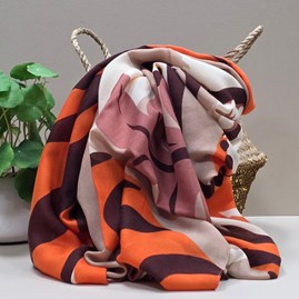 Contemporary Scarves Super Soft Scarf Headscarves Bold Tiger Print Christmas Gifts Birthday Gifts