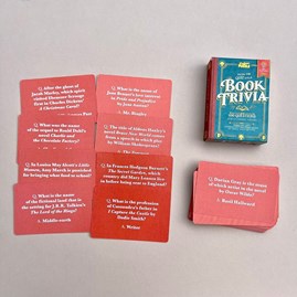 100 Book Trivia Questions Gifts For Men Gifts For Women Card Gifts Book Trivia Cards Questions Games