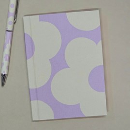 Caroline Gardner Home Accessories Lilac Flower Daily Planner Notepad Memo Pads Notebooks Organisers