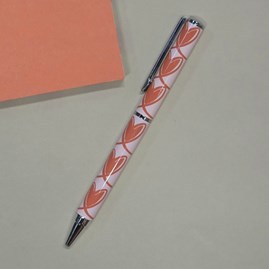 Caroline Gardner Red Hearts Refillable Ink Pen Stationary Gifts For Mother's Day