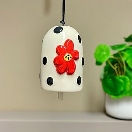 Ceramic Hanging Bell - Mum Ceramic Hanging Bell - Mum