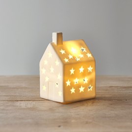Ceramic LED Starry House Decoration Ceramic LED Starry House Decoration