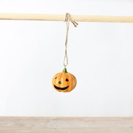 Ceramic Pumpkin Hanging Halloween Decoration Halloween Gifts Home Decorations Ceramic Hanging Ornaments