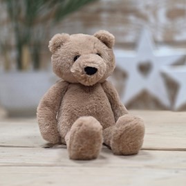 Charlie Bear Oatmeal Brown Handmade Super Soft Cuddly Fluffy Toy Plush Unique Charlie Bears New Baby Gifts Teddy Bear