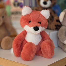 Handmade Super Soft Cuddly Fluffy Toy Plush Unique Charlie Bears New Baby Gifts Orange Fox
