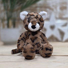 Charlie Bears Lenny Leopard Handmade Super Soft Cuddly Fluffy Toy Plush Unique Charlie Bears New Baby Gifts Leopard