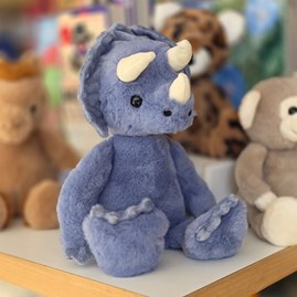 Handmade Super Soft Cuddly Fluffy Toy Plush Unique Charlie Bears New Baby Gifts Dinosaur
