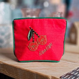 Cherry Kiss Kiss Small Purse Cherry Kiss Kiss Small Purse