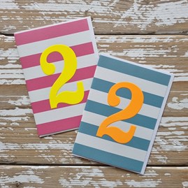 Children's 2nd Birthday Card