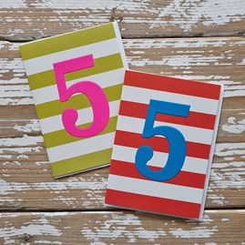 Children's 5th Birthday Card