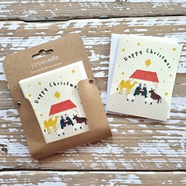 Christmas Nativity Pack of 5 Mini Christmas Cards Christmas Nativity Pack of 5 Mini Christmas Cards