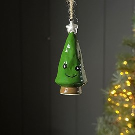 Christmas Hanging Decorations Festive Xmas Gifts Porcelain Gifts Ceramic Hanging Novelty