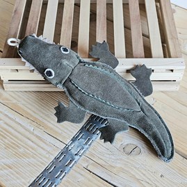 Colin the Crocodile Eco Dog Toy Biodegradable Eco Friendly Fun Novelty Dog Toy