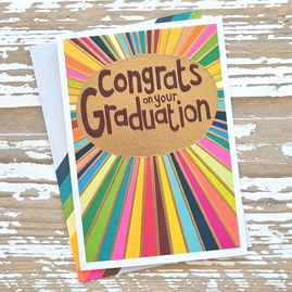 'Congrats On Your Graduation' Card 'Congrats On Your Graduation' Card