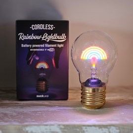 Cordless Rainbow Lightbulb