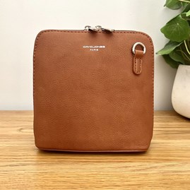 Cross Body Bag in Tan Gifts For Women Handbags And Accessory Gifts Cross Body Bags Tan detachable strap