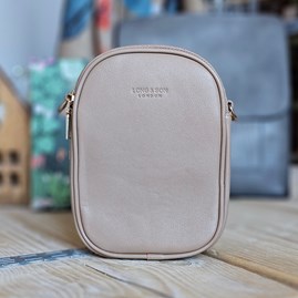 Cross Body Double Zip Bag in Khaki Gifts For Women Handbags And Accessory Gifts Cross Body Bags khaki double zip detachable strap