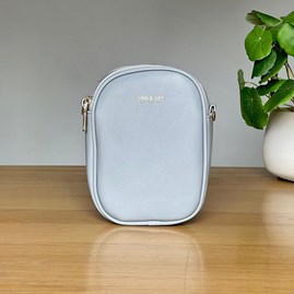 Gifts For Women Handbags And Accessory Gifts Cross Body Bags Light Blue double zip detachable strap
