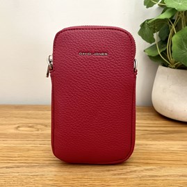 Cross Body Phone Bag in Dark Fuchsia Gifts For Women Handbags And Accessory Gifts Cross Body Bag Phone Bag Fuchsia