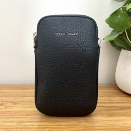 Cross Body Phone Bag in Navy Blue