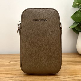 Cross Body Phone Bag in Taupe Gifts For Women Handbags And Accessory Gifts Cross Body Bag Phone Bag Taupe