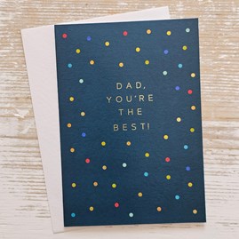 'Dad You're The Best' Father's Day Card 'Dad You're The Best' Father's Day Card
