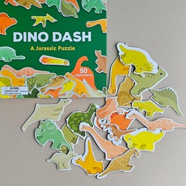 Dino Dash Dinosaur Shaped Puzzle Dino Dash Dinosaur Shaped Puzzle