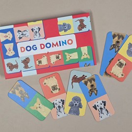 Children's Toys and Games Dog Dominoes Gifts For Children Family Fun Board Games