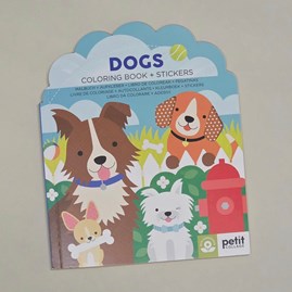 Dogs Colouring Book and Stickers
