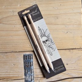 Drumstick Pencils Set Of 2 Mens gift Father's day gift novelty gifts for men drumstick pencils set of 2