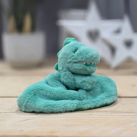 Ebba Eco Ryker Rex Dragon Luvster Comforter Ebba Eco Friendly Soft Cuddly Toy Plush Dragon Soother Comforter Blanket New Baby Gifts
