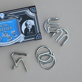 Einstein's Metal Puzzles Set Of Three Einstein's Metal Puzzles Set Of Three