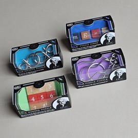 Einstein's Mini Wood or Metal Puzzle