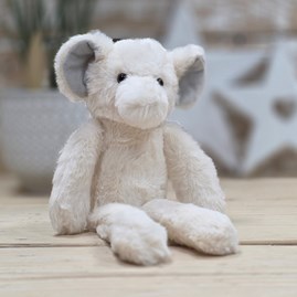 Cute Cuddly Super Soft Plush Toy Gifts For Children Newborn Gifts Bedtime Toy Cream Elephant