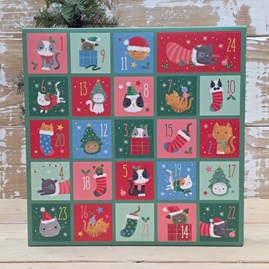 Fill Your Own Advent Calendar - Christmas Kittens Make Your Own Advent Calendar Personalise DIY Create Your Own Countdown Calendar Christmas Gifts