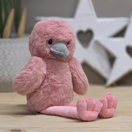 Flo The Plush Long Leg Flamingo Chick Soft Toy Super Soft Plush Cuddly Toy Flamingo Chick Gifts For Newborn Gifts For Baby Gifts For Children