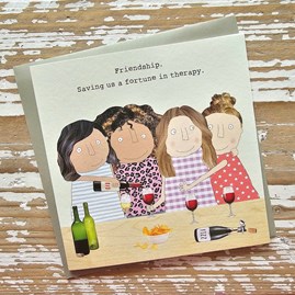 'Friendship...' Greetings Card