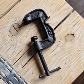 G-Clamp Bottle Opener Mens gift Father's day gift novelty gifts for men G clamp bottle opener black metal