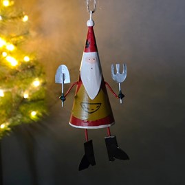 Gardening Santa Hanging Christmas Decoration Christmas Decorations Hanging Tree Decorations Santa Father Christmas