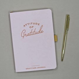 Gratitude Journal with Pen - 'Attitude of Gratitude' Diary Journal Planner Notebook Notepad Stationary Memo Writing Calendar Planning Book Christmas Gift